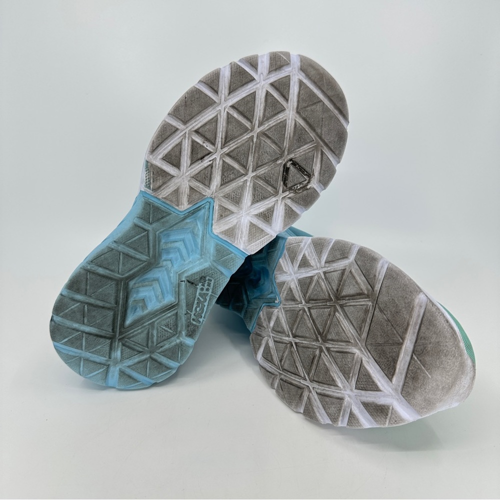 Womens Hoka One One Mach 2 Running Shoes Blue/Green Size 7.5 - Picture 8 of 11